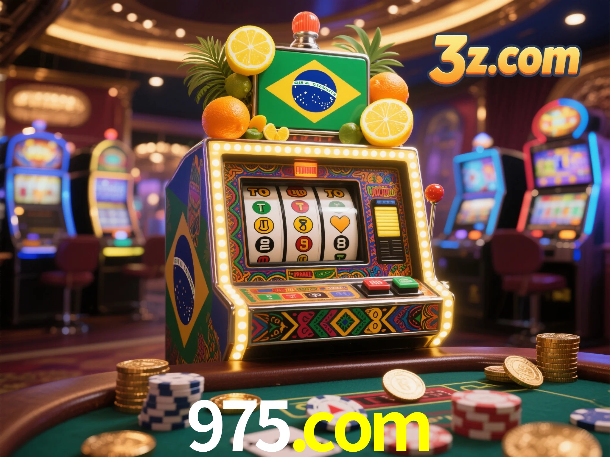 Depositar dinheiro para jogar jogos de cassino.